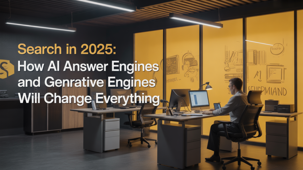 Search in 2025: How AI Answer Engines and Generative Engines Will Change Everything