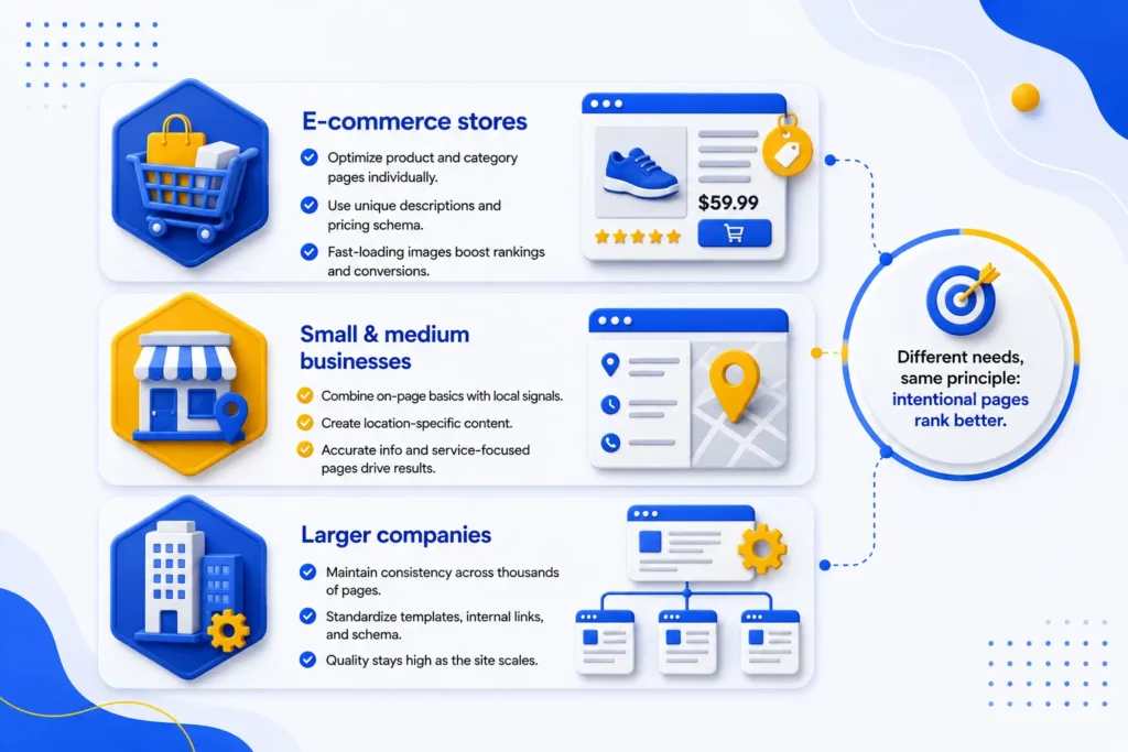 How Different Businesses Can Approach This Work