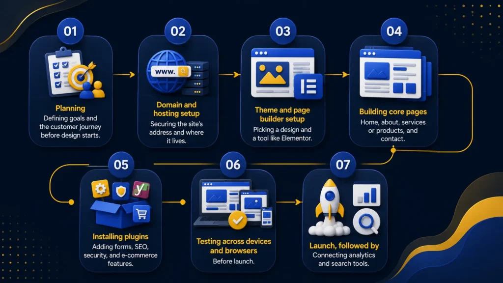 How to Build a WordPress Website Step by Step- wordpress website development guide
