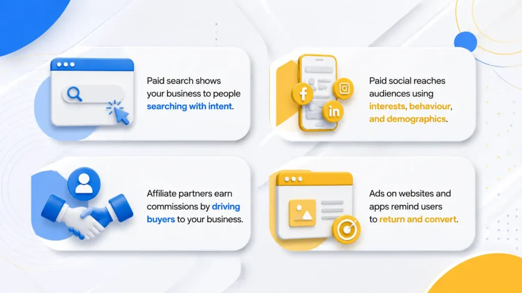 The Core Channels That Power Performance Marketing