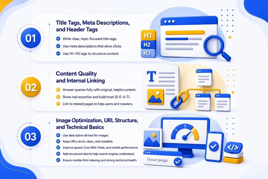 The Core Elements That Shape On-Page Rankings