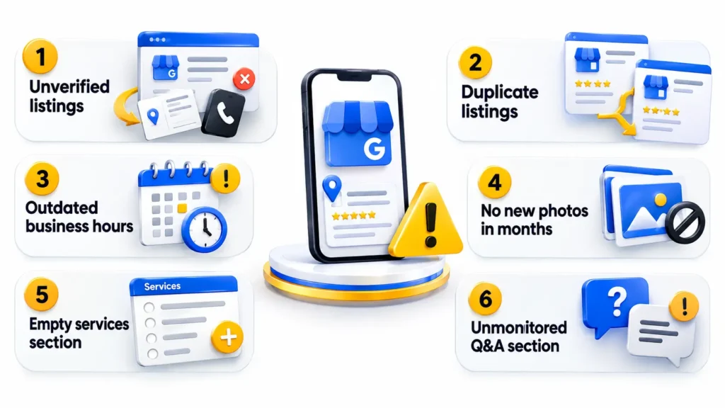 Common Google Business Profile Ranking Issues - Why Your Calicut Business Is Not Ranking on Google Maps