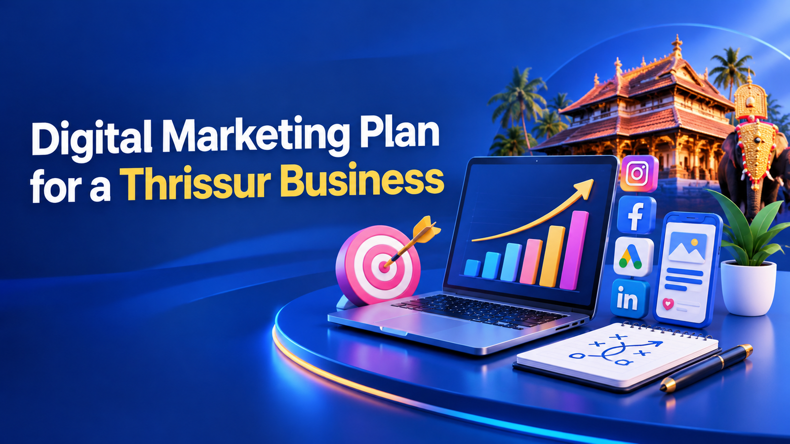 How to Create a Digital Marketing Plan for a Thrissur Business That Actually Works