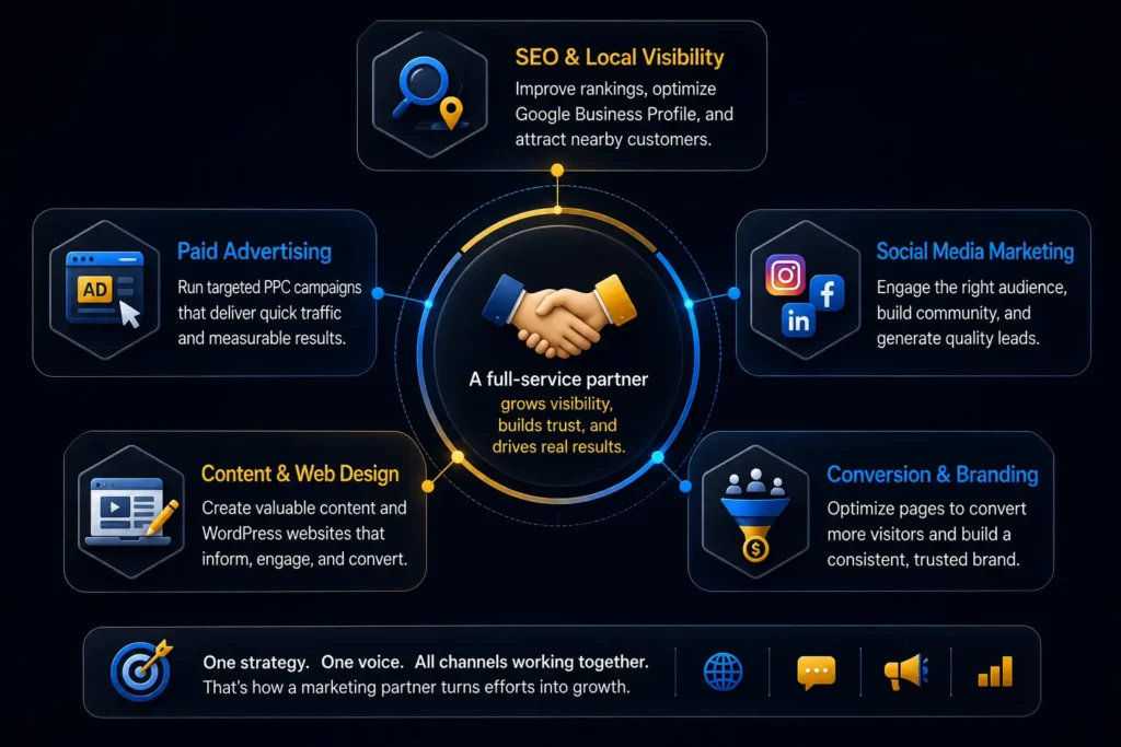 What a Full-Service Marketing Partner Actually Handles