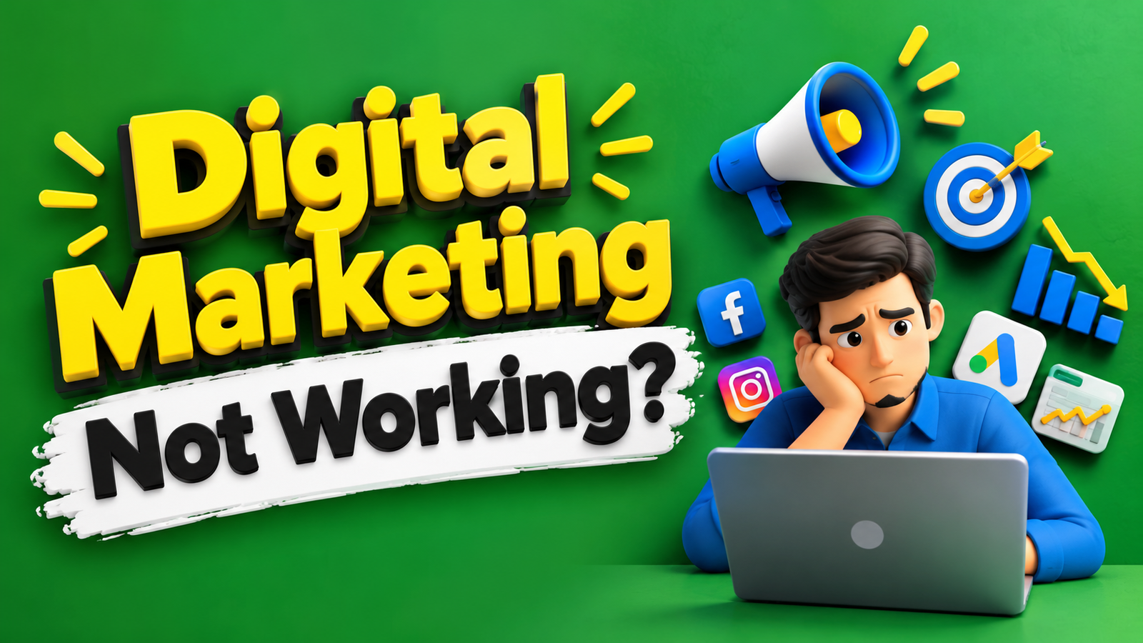 Digital Marketing Not Working? Why Your Business Isn't Growing Online