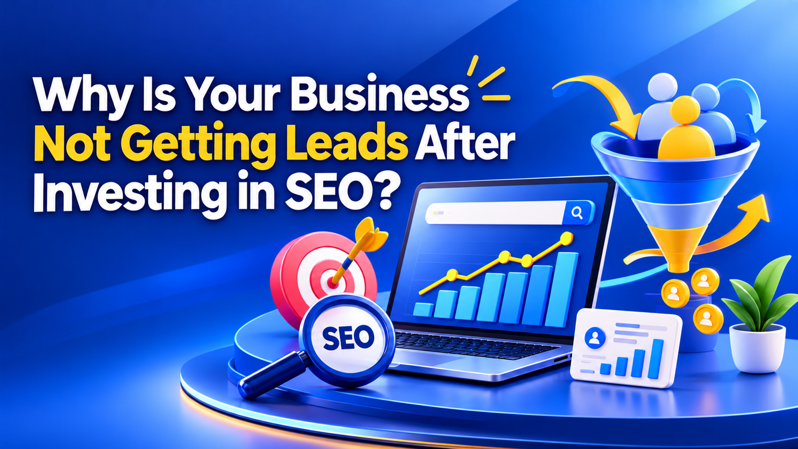 Why Is Your Business Not Getting Leads After Investing in SEO
